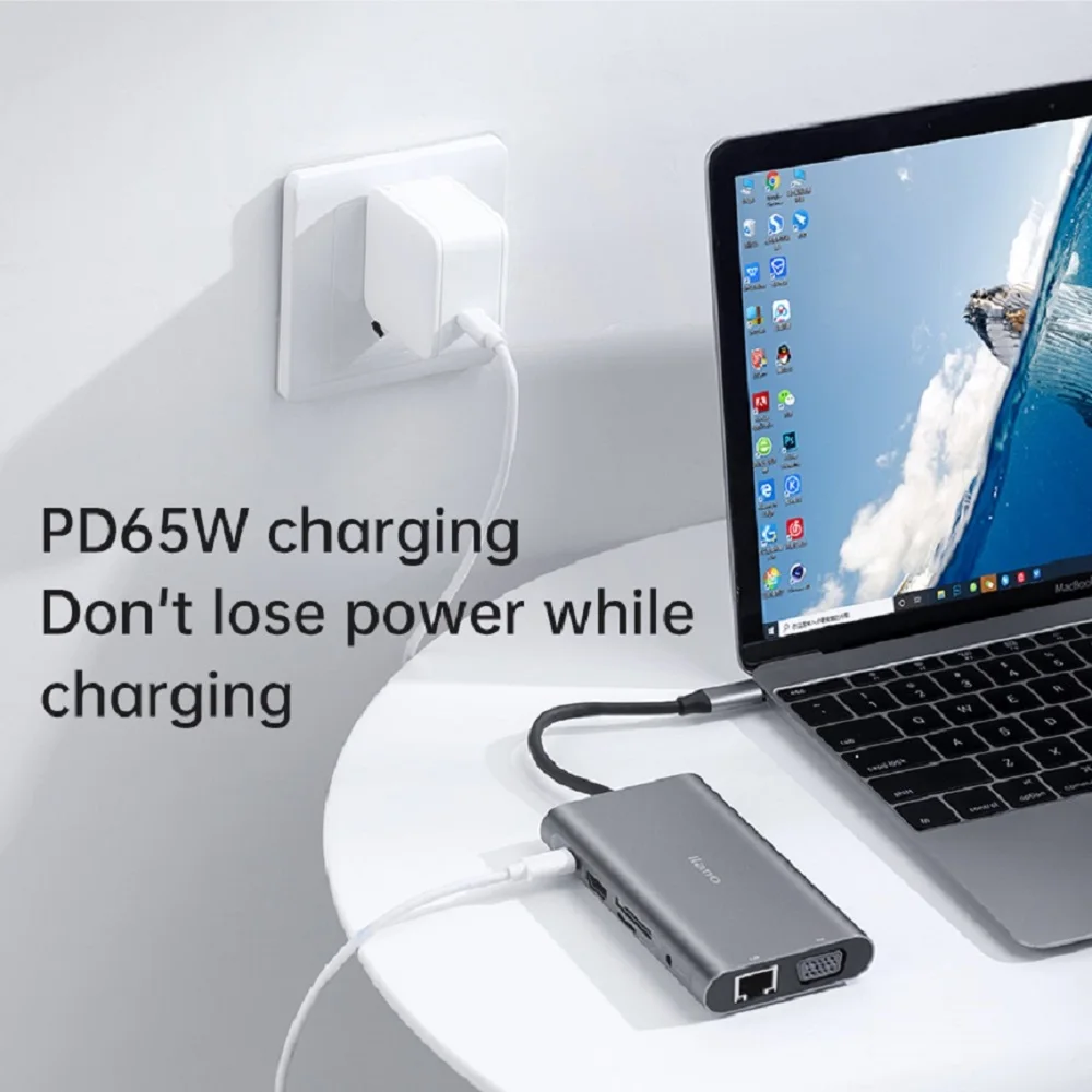 llano тип c док станция usb c до usb 30 совме