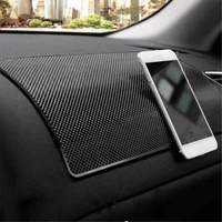 car non slip mat auto silicone interior dashboard universal car slip mat pads car storage mat pads phone slip storage mat pads