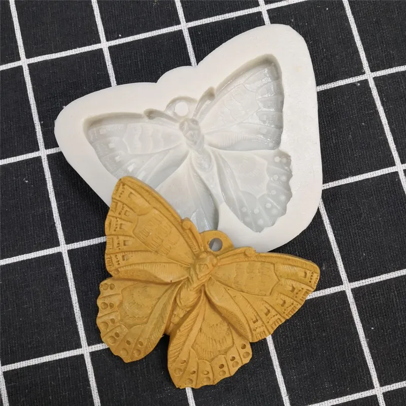 

Новая силиконовая форма в форме бабочки, подвеска для шоколада, аксессуары для украшения торта