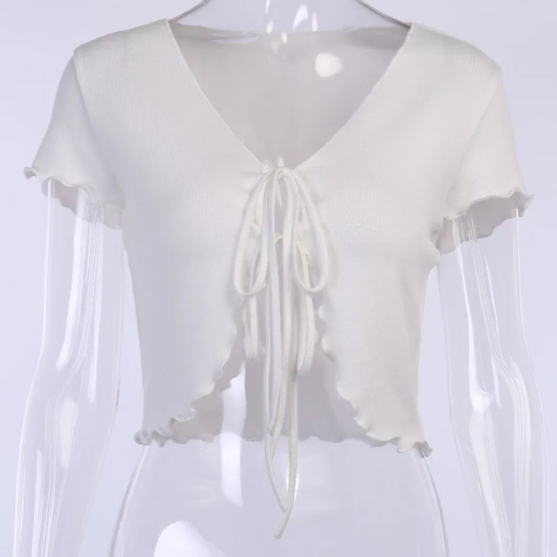 Модные женские блестящие Сексуальные облегающие блузки с низким вырезом |