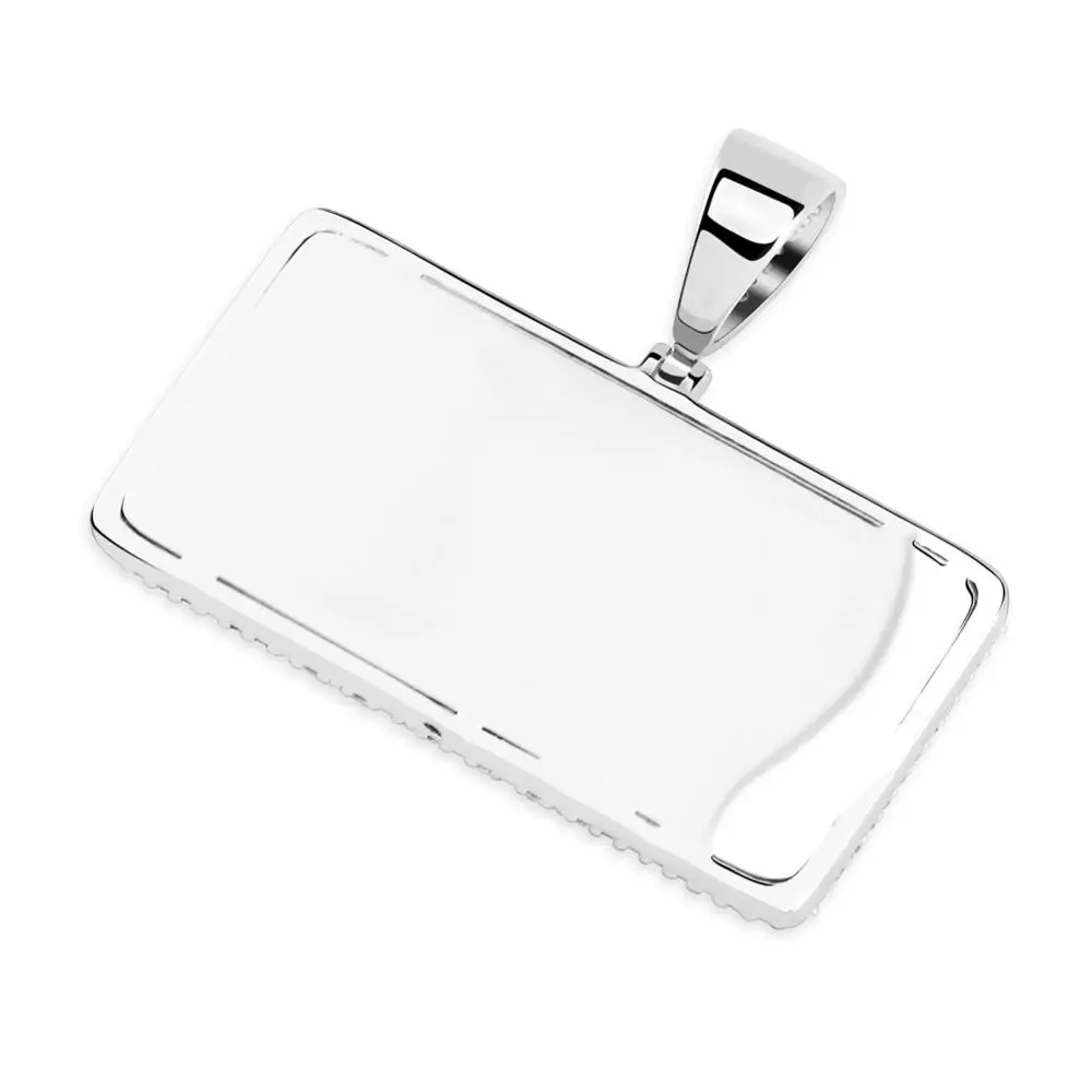 Кулон JINAO унисекс из кубической циркониевой цепи кулон в стиле хип-хоп с