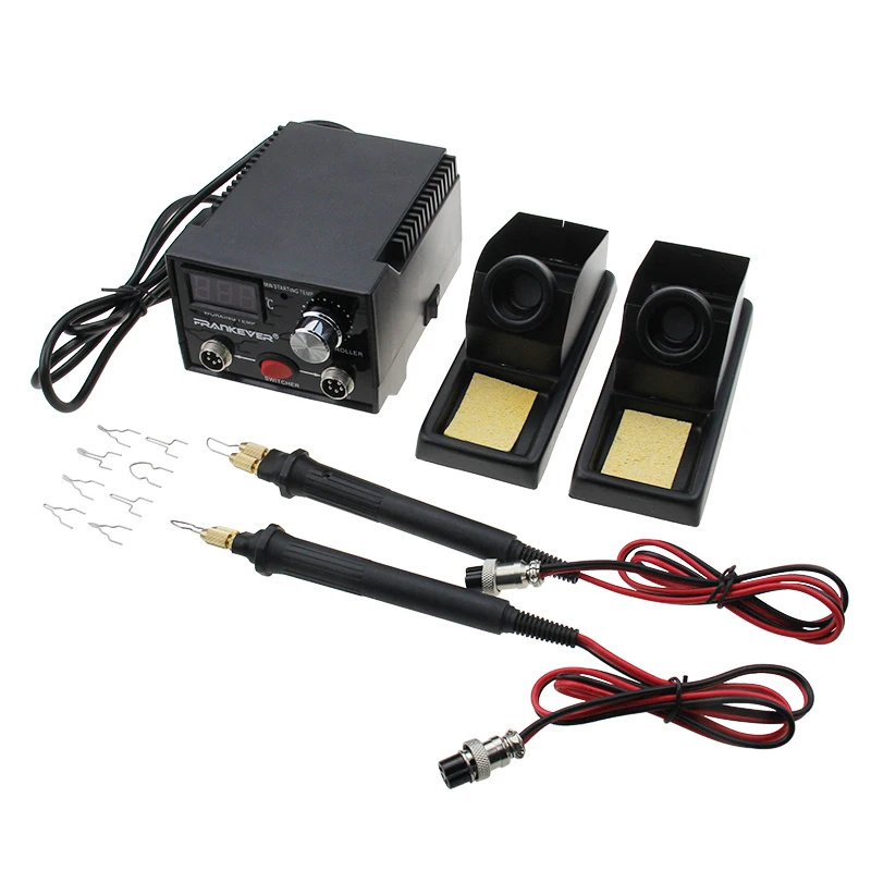 

Pyrography Machine 100W Burning Pen Gourd Wood Craft Tool Kit Sets Tips 220V