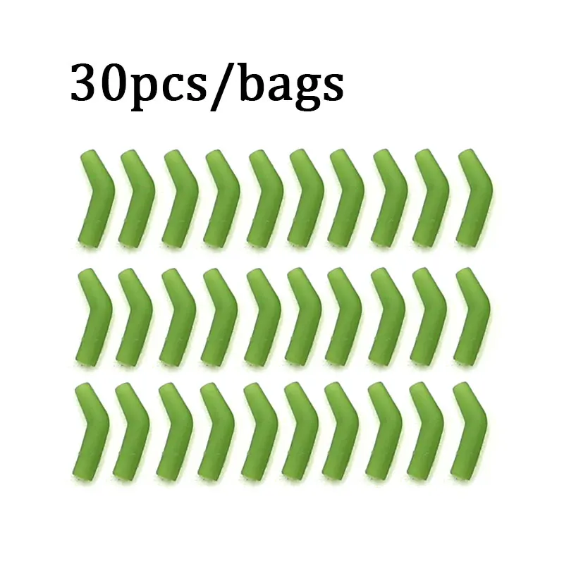 30PCS Carp Fishing Hook Kickers D Rig Kicker Aligners Hooks Sleeves Rigs Accessories End Terminal Tackle | Спорт и развлечения