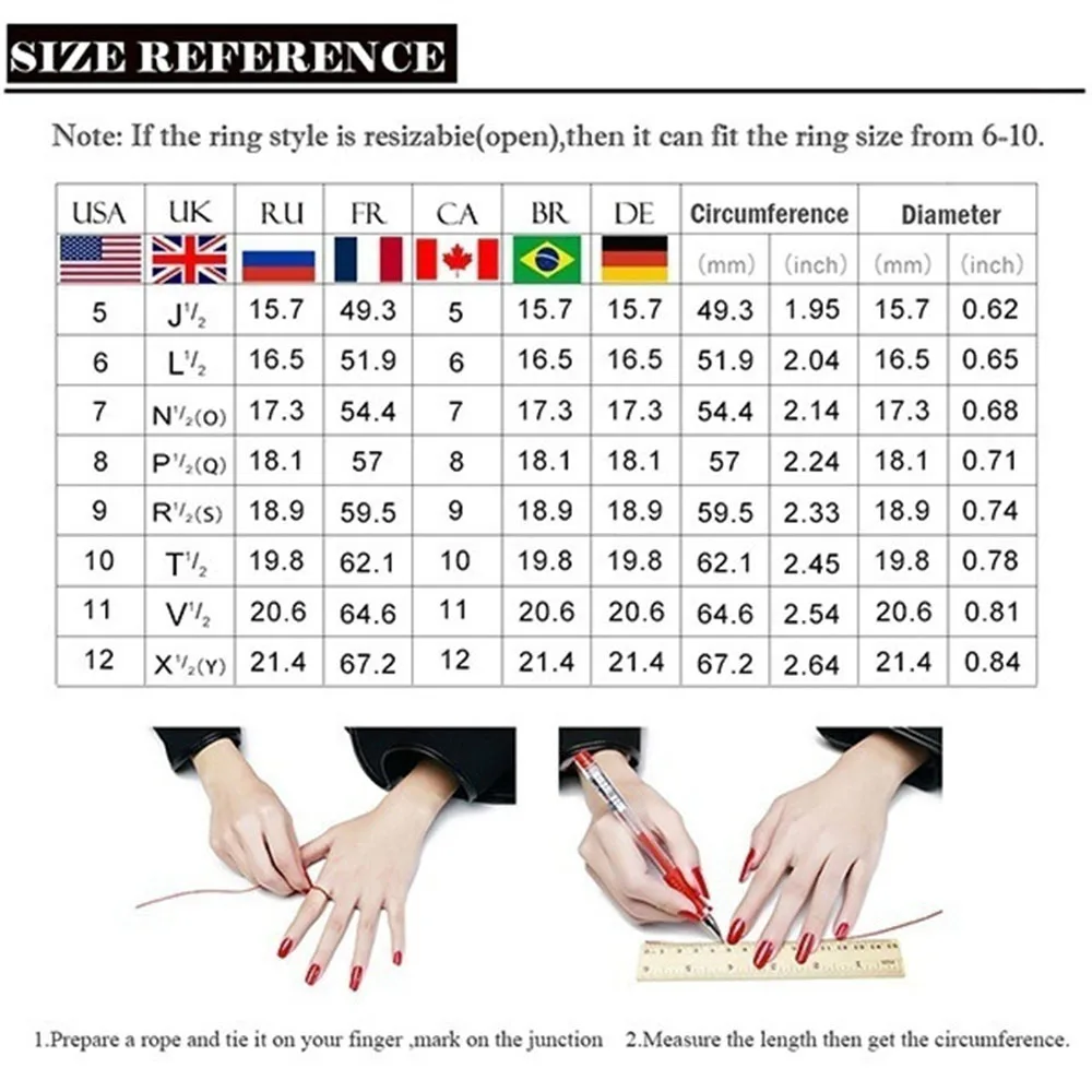 

2021 Modern Fashion Women Ring Trend White Crystal Zircon Engagement Design Rings for Women Wedding Jewelry Gift