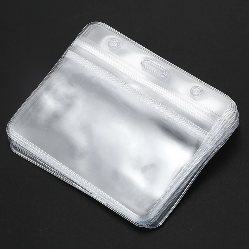 Badge holder 10 pieces Transparent | Багаж и сумки
