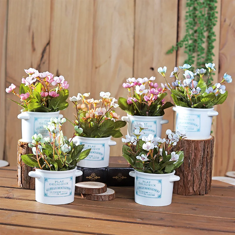 Моделирование завод бинауральные керамическая раковина Campanula накладные цветок