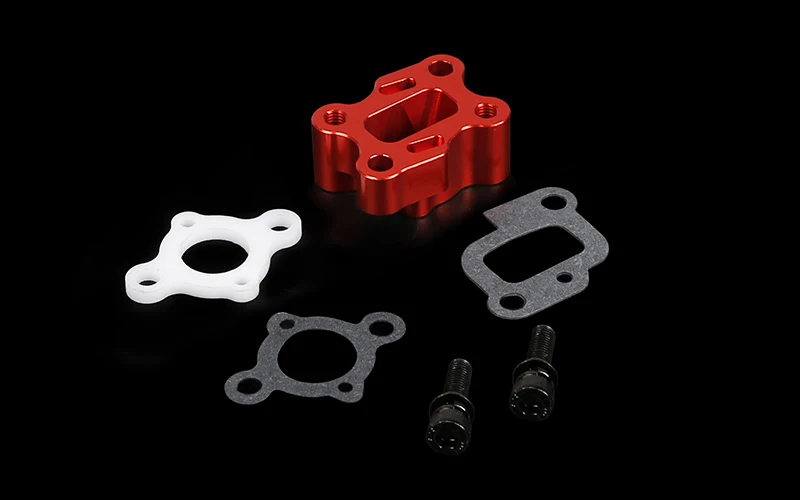 CNC metal intake pipe is suitable for engines with a displacement of 30.5CC and below | Parts &amp Accs