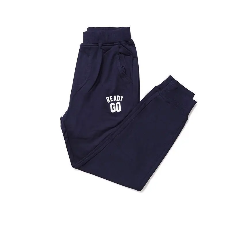 Легкие спортивные брюки для мальчиков штаны детей повседневная одежда