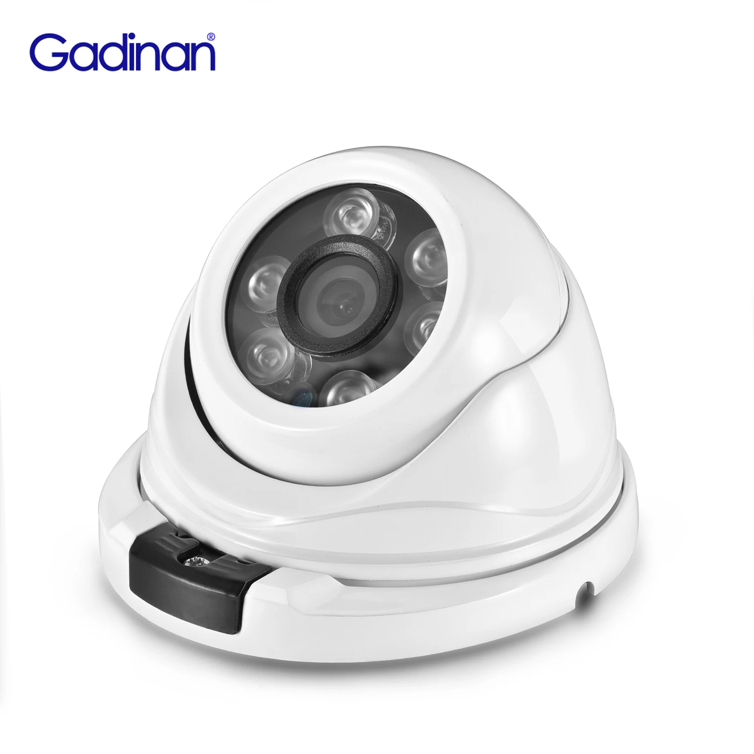 Gadinan 8MP 5MP 4K IP Camera Face Detection H.265 Video Baby Monitor Surveillance Outdoor Home CCTV Security Metal Dome Camera