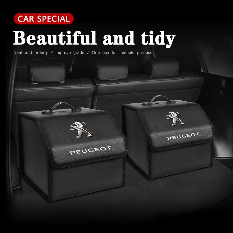 1 шт. органайзер для багажника автомобиля складная сумка хранения Peugeot 206 307 308 3008 207
