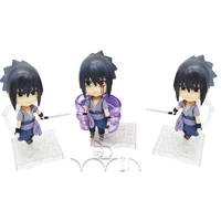 3pcs anime boruto uchiha sasuke pvc action figure collectible model doll toy 10cm mini figurine t30