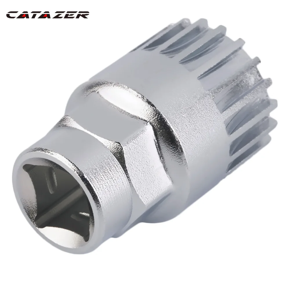 Инструмент для демонтажа каретки велосипеда BB Съемник 20 Зубы ключ дюймовый