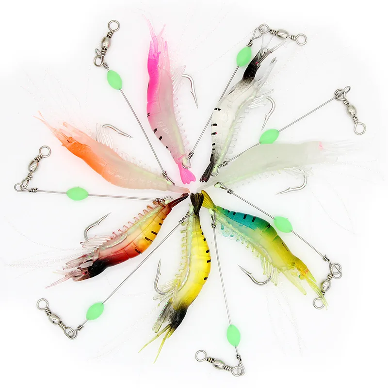 

1pcs Lifelike Artificial Swimbaits 90mm7g Silicone bait Bass Insect Bionic Fishing Lure
