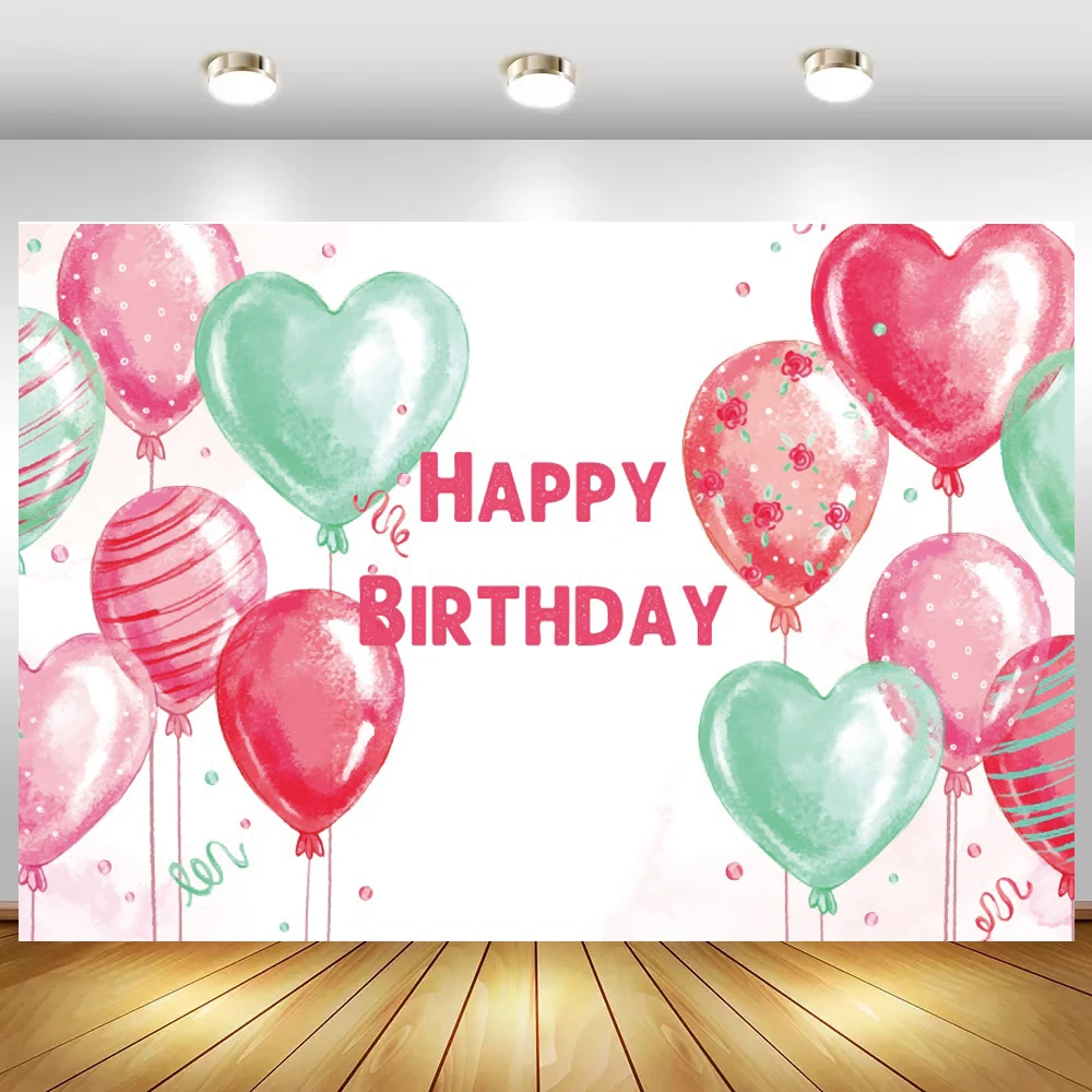 

Яркие Воздушные шары белая доска настенный фото фон день рождения семейная Вечеринка празднование декорация стола плакат