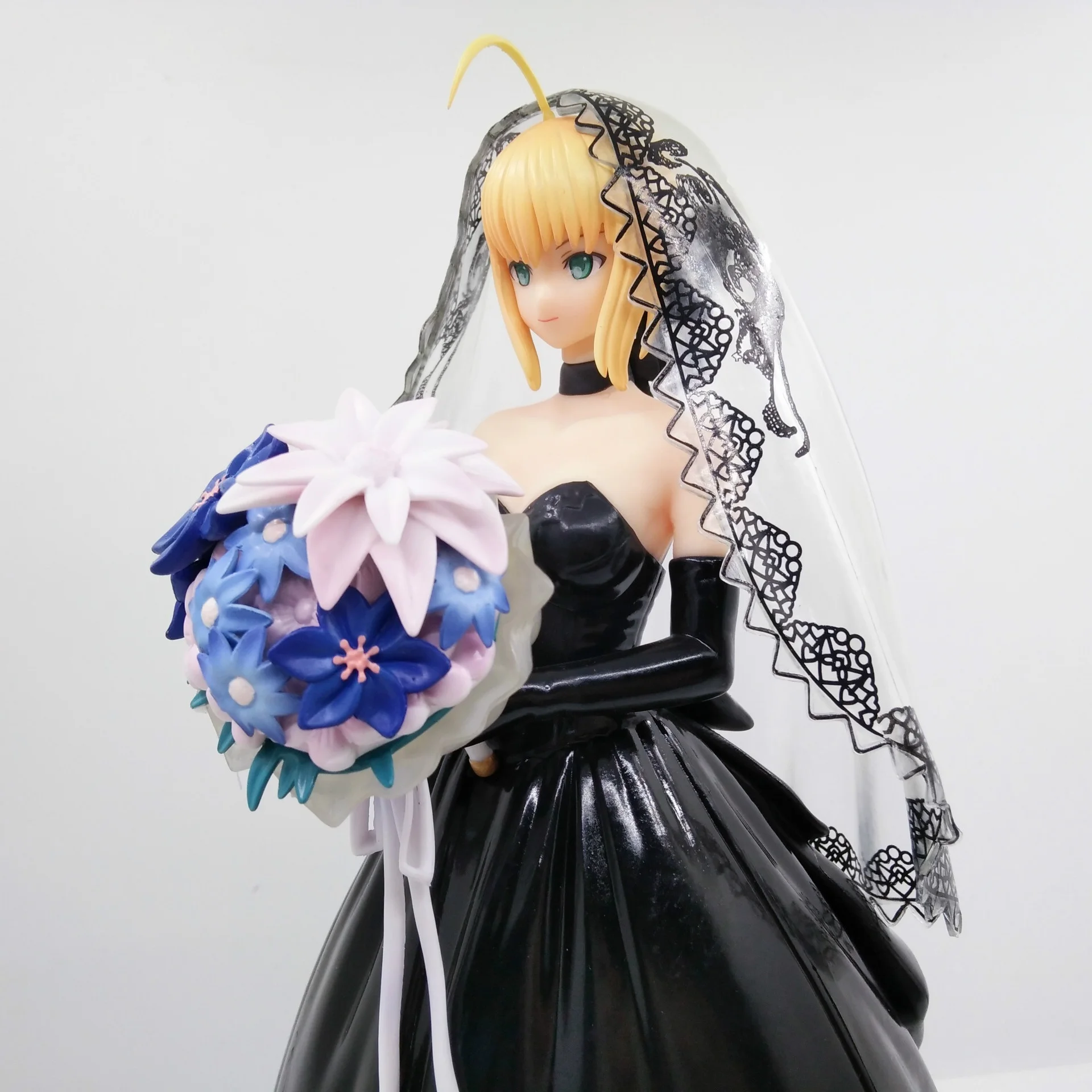 Черное свадебное платье Fate Stay Night саблейская Лилия Arturia Pendragon анимационная