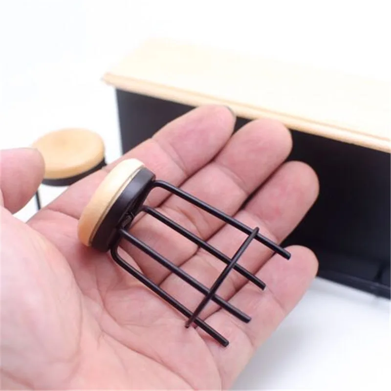 

1/12 Dollhouse Miniature Stool Chair Model Dining Table Chair Set Bar Table Chair Set For 6 inch Action Figure Toy Model