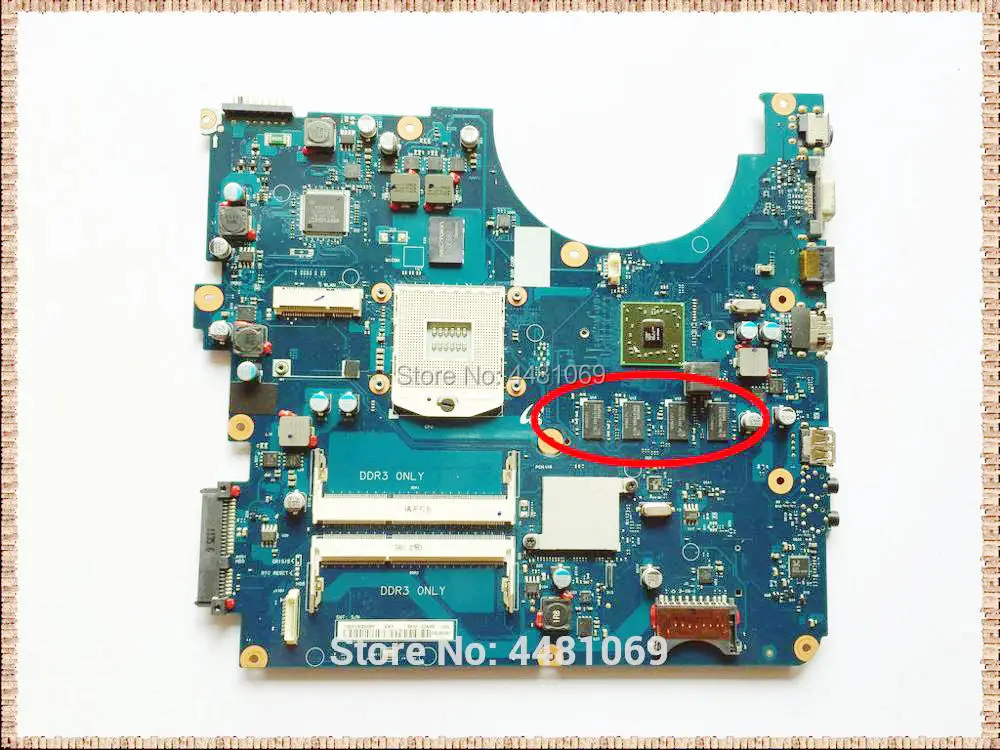 BA92-06596A BA92-06596B BA41-01351A для Samsung BA41-01353A R540 R580 материнская плата ноутбука HM55 HD4500