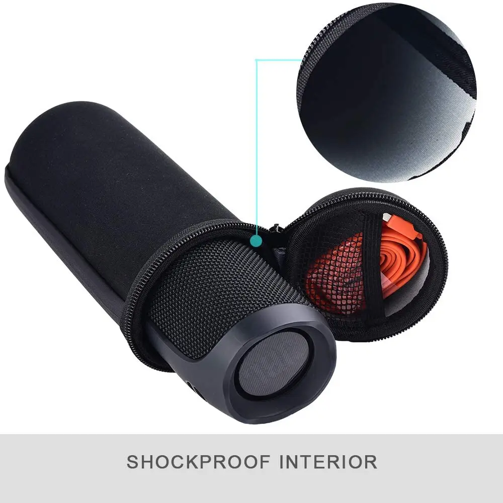 Жесткий Дорожный Чехол для JBL Flip 4/Flip 5 3 брызгозащищенный портативный стерео