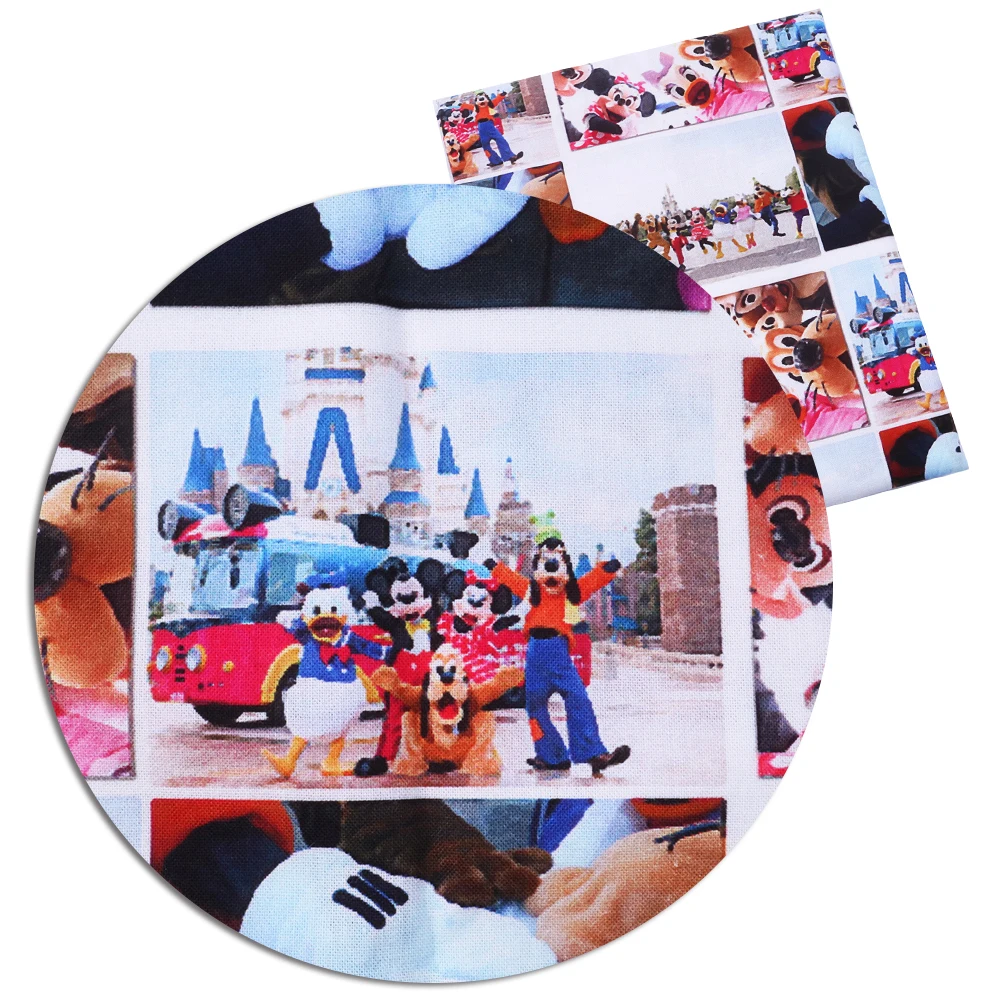 50*145cm Valentines Holiday Pumpkin patchwork cotton fabric for Tissue Kids home textile for Sewing Tilda Doll,c5886 - Цвет: 1066435001