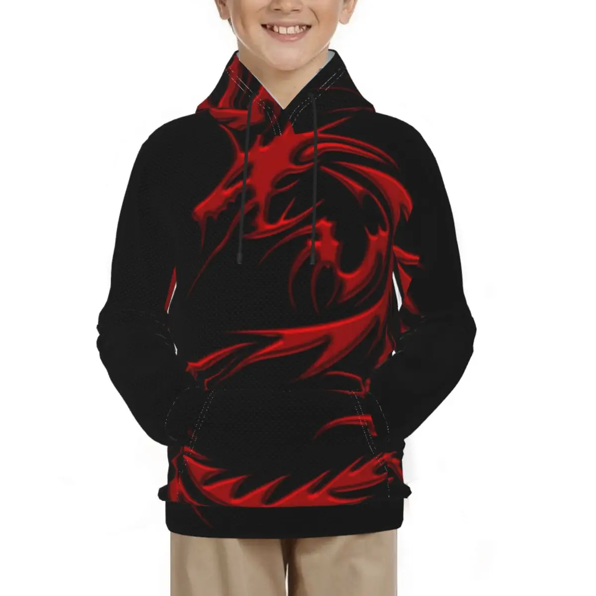 Дышащая Футболка с принтом дракона милая детская дышащая футболка пенопластовая