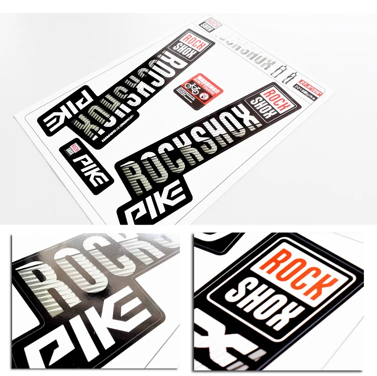2018 Rock Shox наклейки PIKE для дорожного велосипеда горный велосипед цикл аксессуары