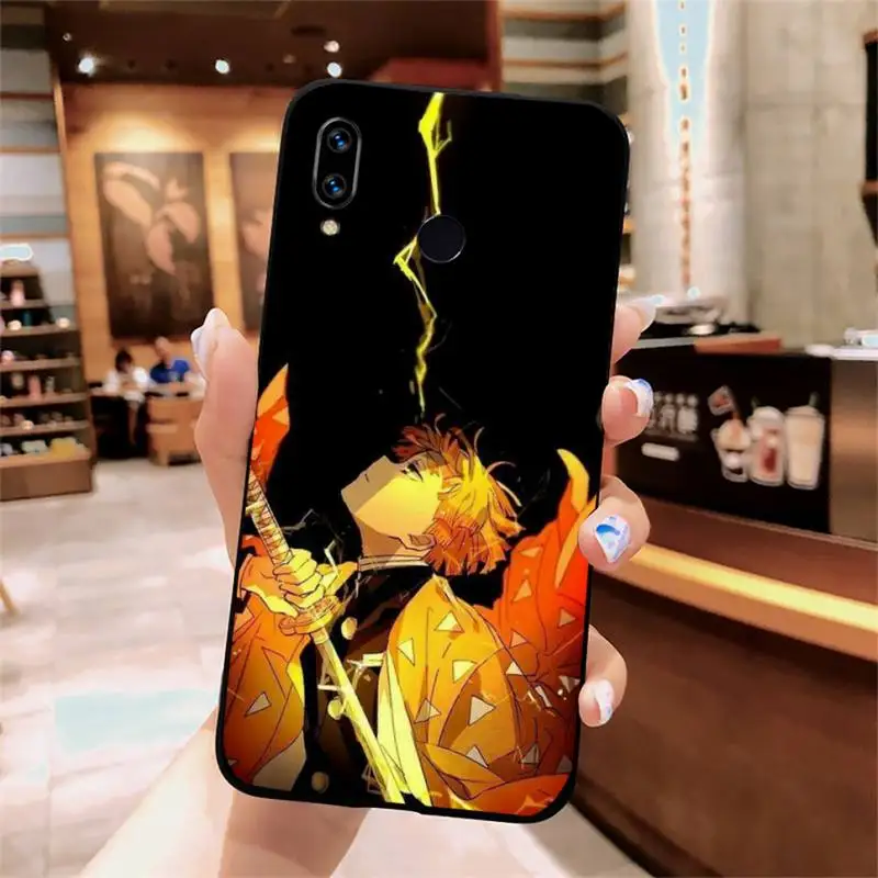

Hot Anime Demon Slayer Cool Phone Case For Xiaomi Redmi note 7 8 9 t k30 max3 9 s 10 pro lite