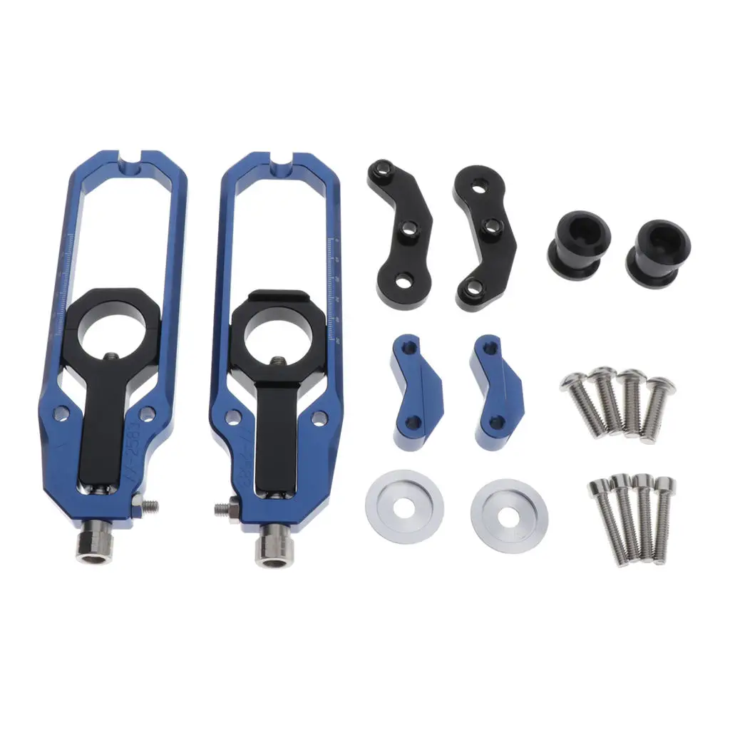 

Rear Axle Adjusters Tensioner With Spools For S1000RR 10 -17