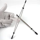 Регулируемые стальные стержни зажим для сосков Adlut для клитора БДСМ играть в секс-игрушки для продвинутых проигрывателей сосков