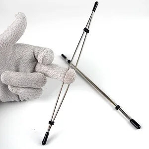 Регулируемые стальные стержни зажим для сосков Adlut для клитора БДСМ играть в секс-игрушки для продвинутых проигрывателей сосков