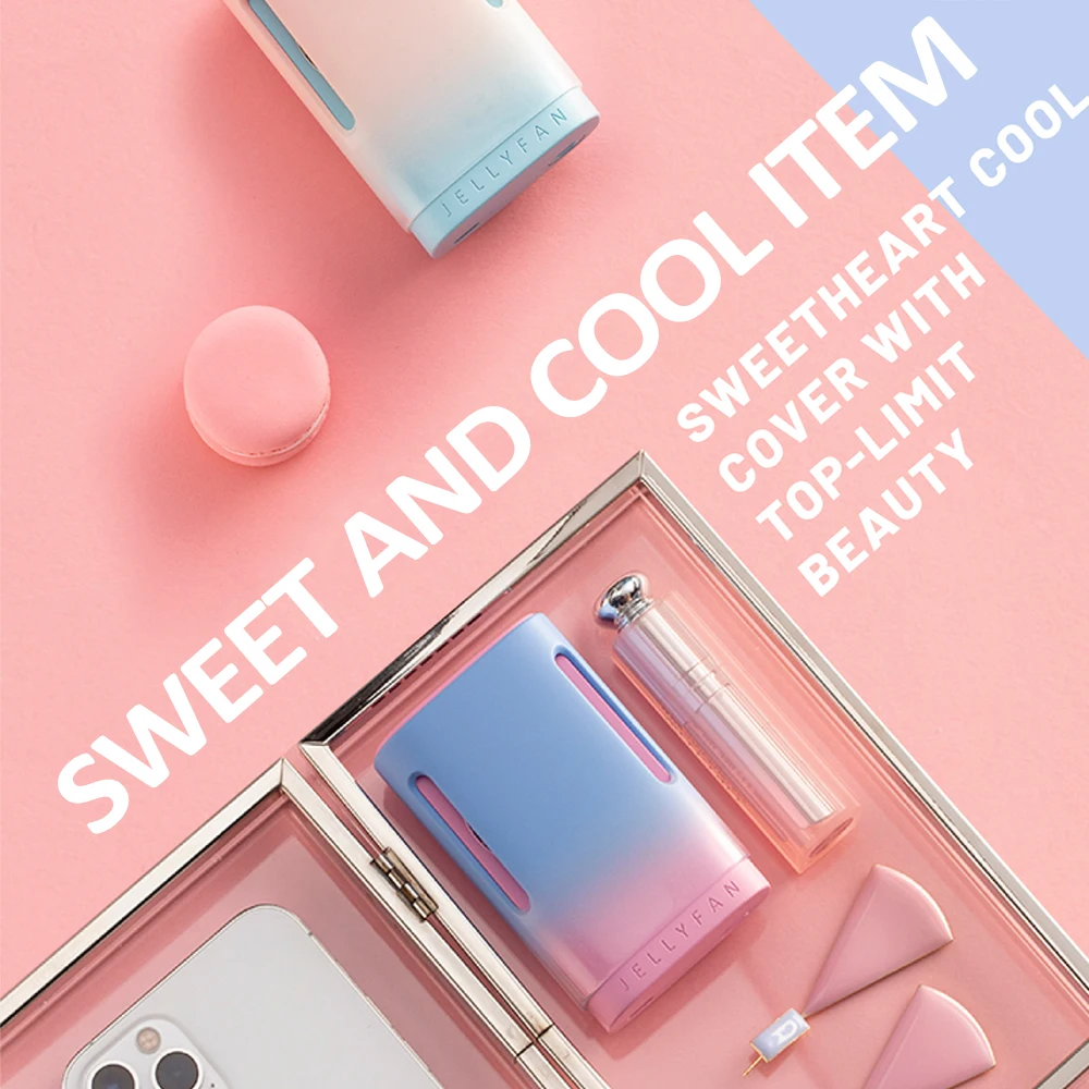 Мини вентилятор на шею портативный беслопастной USB перезаряжаемый бесшумный