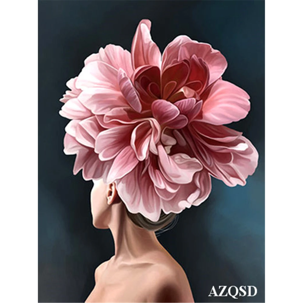 

Абстрактная Красивая Цветочная Женская Современная вышивка крестиком 11CT наборы для рукоделия набор для рукоделия с принтом оптом