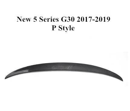 Спойлер для багажника Bmw G30 G38 спойлер из матового углеродного волокна P M4 m5 style 520d