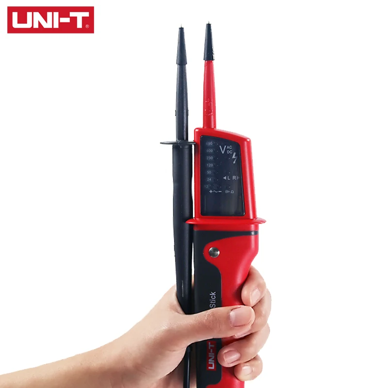 Цифровой вольтметр UNI-T UT15C тестер напряжения 24 В ~ 690 переменного/постоянного тока
