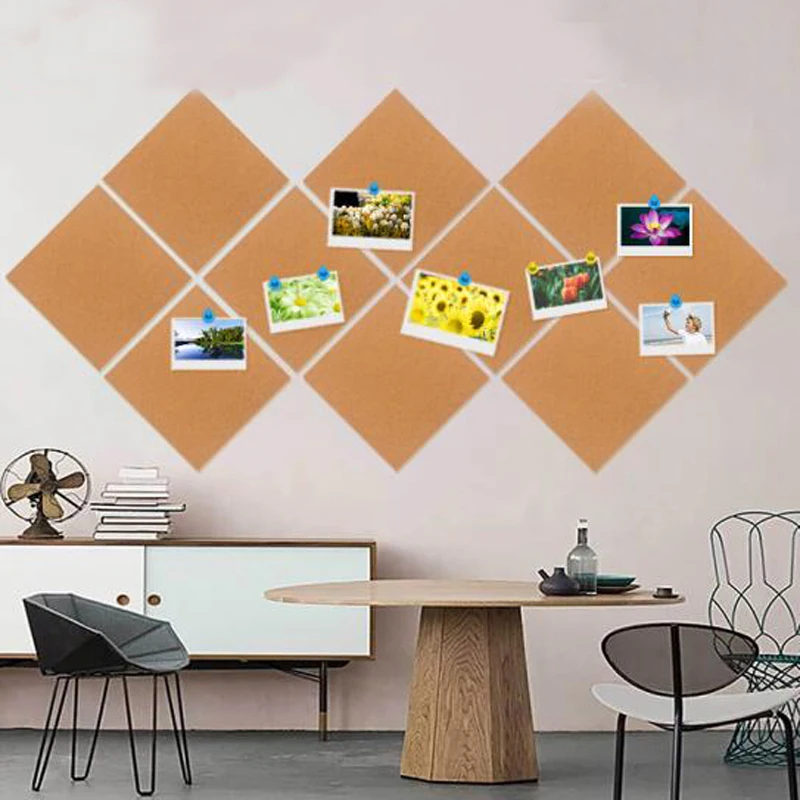 Корковая доска с буквенными надписями для домашнего офиса Декор объявлений фото