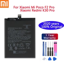 100% Original Replacement Battery BM4Q For Xiaomi Mi Poco F2 Pro Xiaomi Redmi K30 Pro K30Pro Genuine Phone Battery 4700mAh+Tools