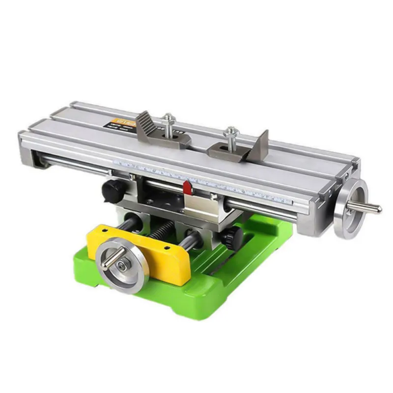 6350 Mini Precision Milling Machine Worktable Multifunction Drill Vise Fixture Working Table Bench Drill Cross Table Support enlarge