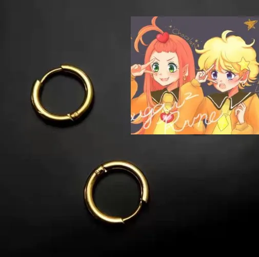 Сахарный сахар руны Косплей волшебная палочка шоколад лучше ваниль серьги