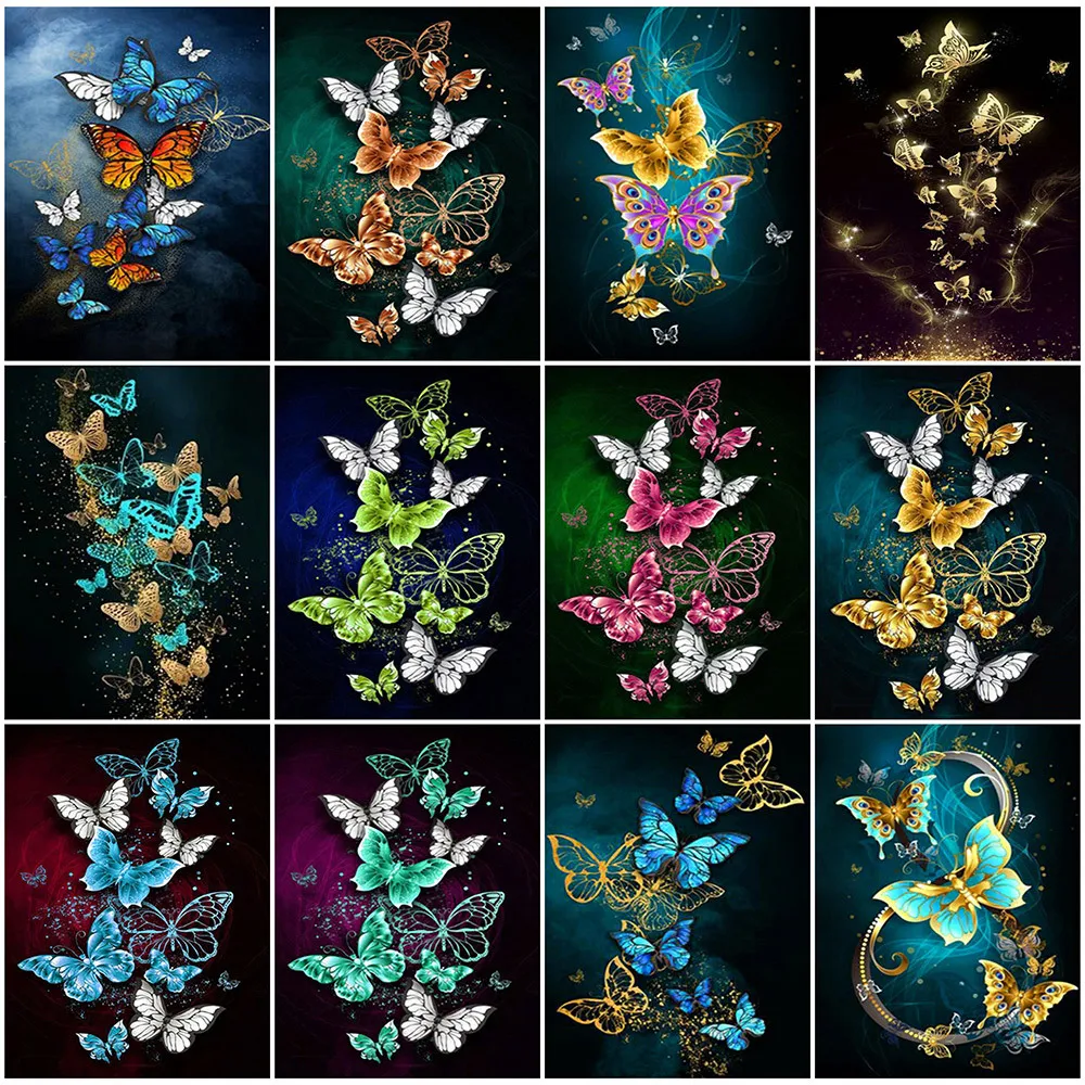

MomoArt Алмазная картина полный квадратный дрель бабочка алмазная вышивка животные мозаика наборы домашнего декора ручной работы хобби подар...