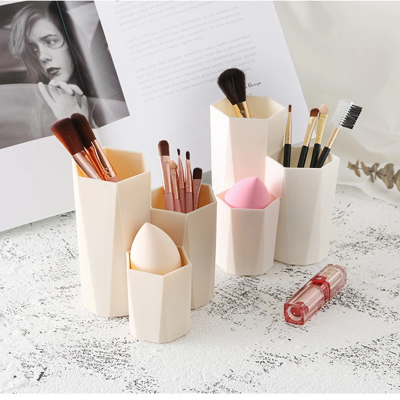 Туба для хранения кистей макияжа карандаш бровей держатель рисования коробка