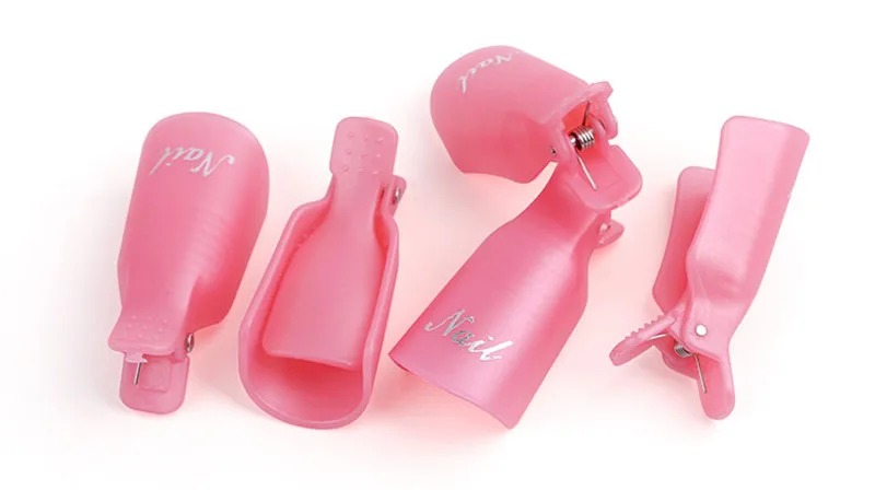 10 шт. для удаления лака ногтей крышка клипса жидкость снятия геля обертывание