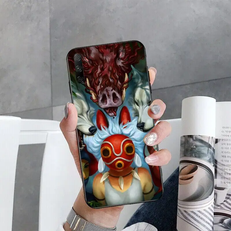 Принцесса Mononoke DIY Роскошный чехол для телефона Huawei Honor 30 20 10 9 8 8x 8c v30 Lite view pro |