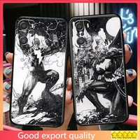 luxury american comics cartoon phone case for xiaomi redmi note 10 9 9s 8 7 6 5 a pro s t black cover silicone back pre style