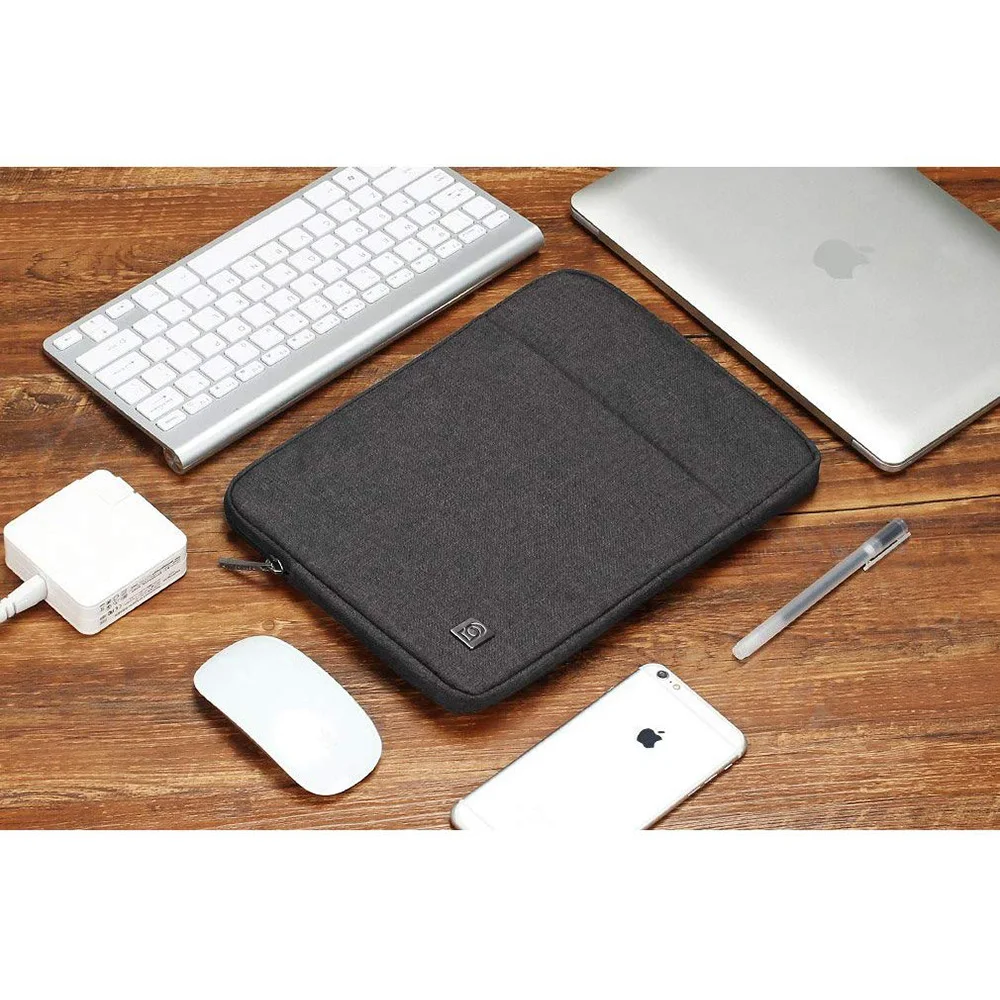 domiso splashproof shockproof enough space laptop bag for macbook 10 13 14 15 6 17 3inch tablet laptop sleeve computer case free global shipping