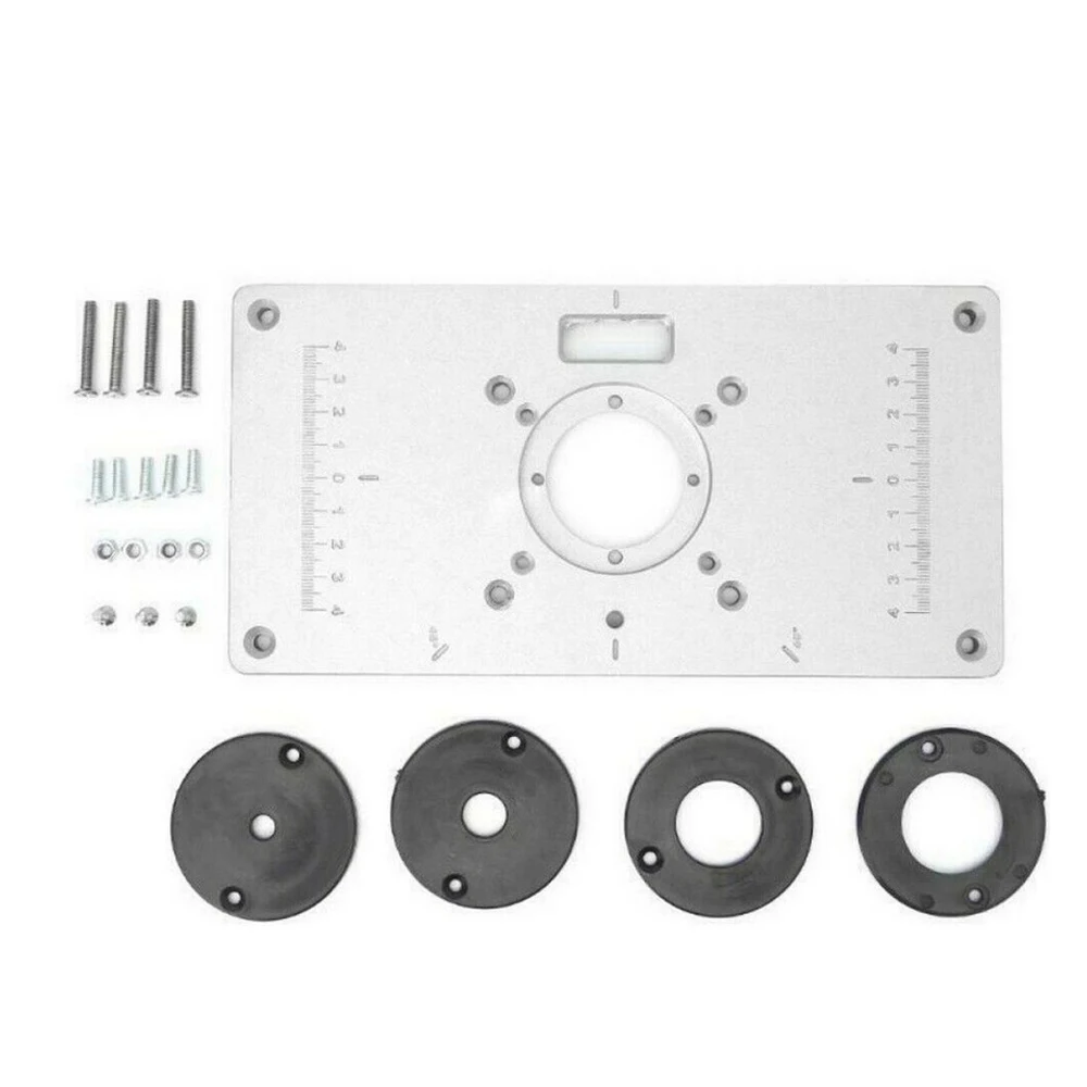 Многофункциональный алюминиевый фрезерный стол вставная пластина