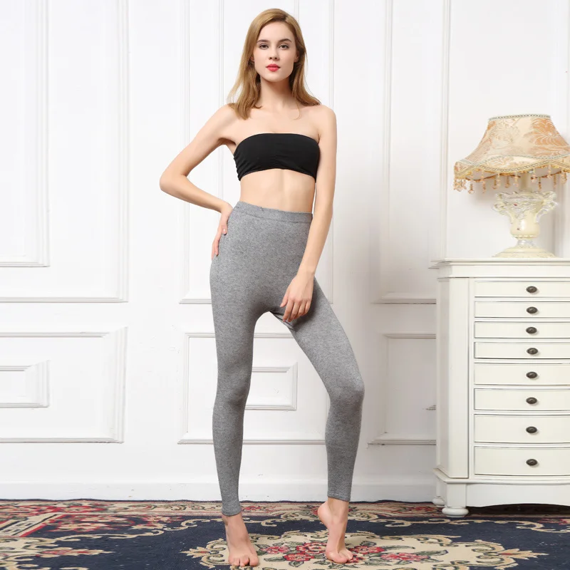 

Лидер продаж, женские леггинсы, кашемировые и шерстяные вязаные брюки, Зимние новые модные теплые высокоэластичные длинные брюки