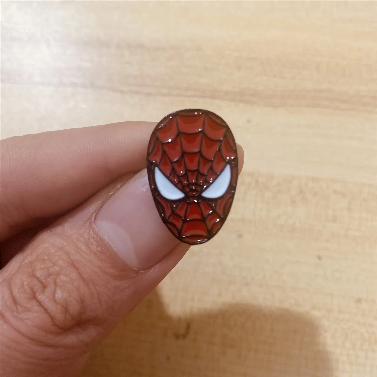 Металлическая маска супергероя из мультфильма Человек-паук | Украшения и