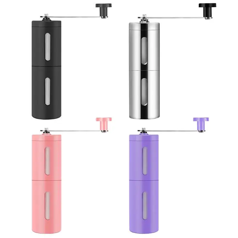 Кофемолка из нержавеющей стали миниатюрная ручная мельница для семян кофейных