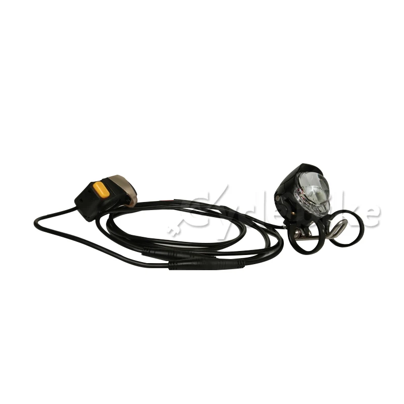 Новинка 2020 Передний фонарь для электрического велосипеда с звуковым сигналом