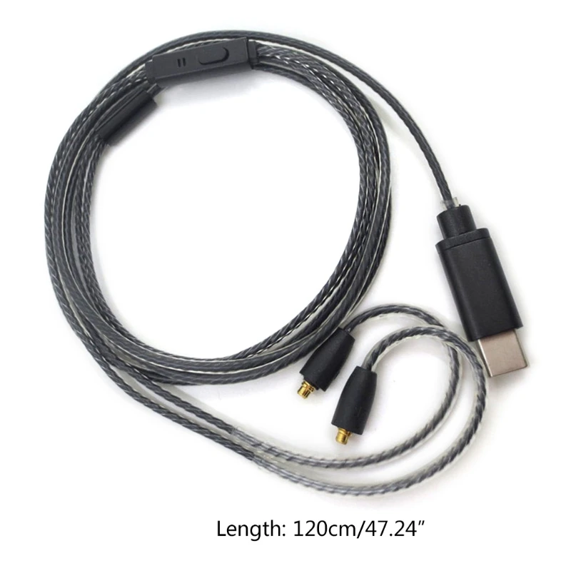 Сменный аудиокабель MMCX для наушников типа C Для shure SE315 с настройкой 203A|Аксессуары