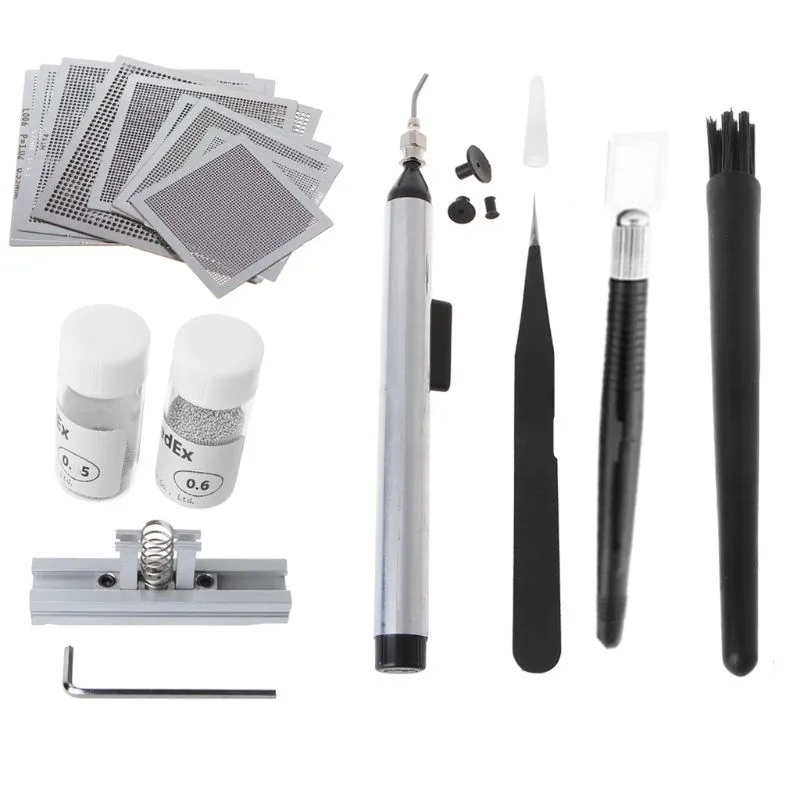 Нагревательные трафареты BGA Reballing паяльная паста Оловянные шарики стальная сетка